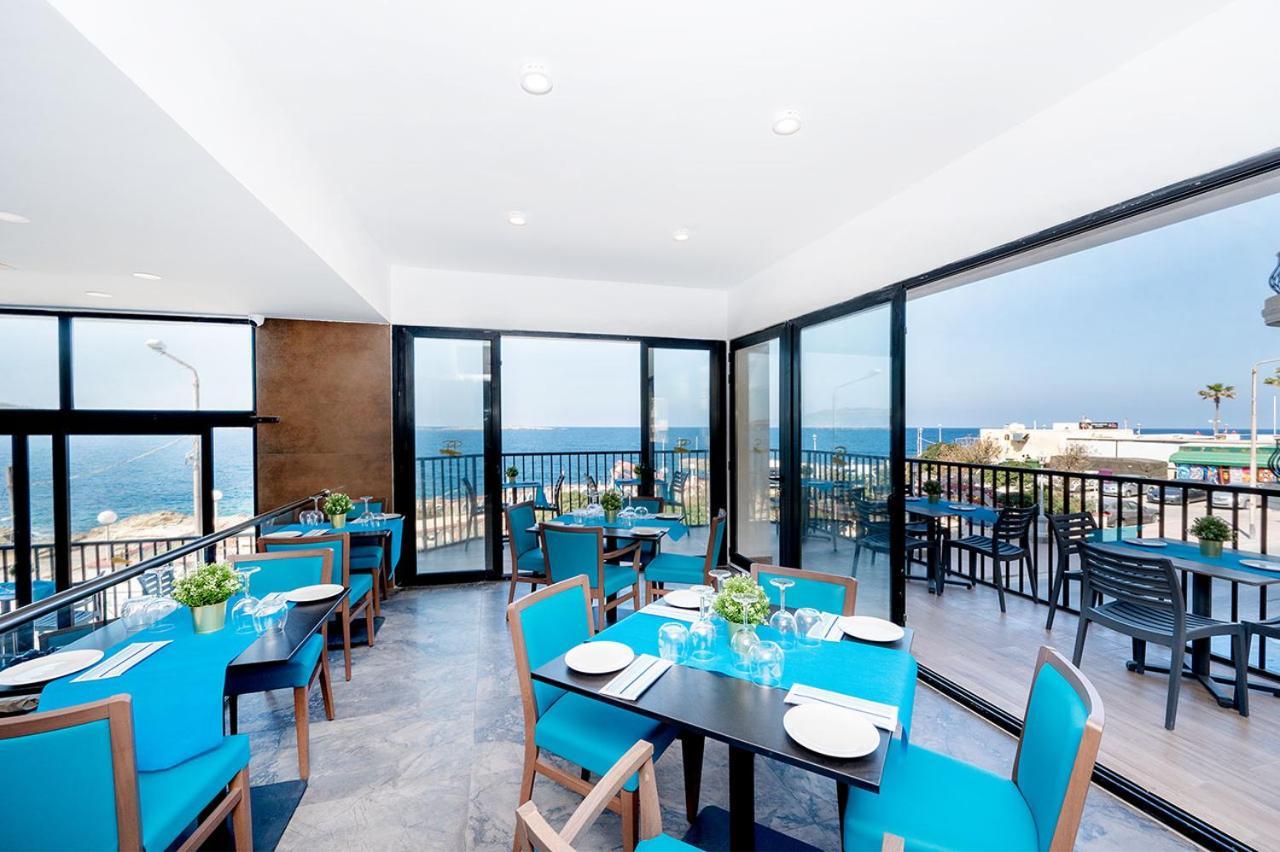 Islet Promenade Seafront Family Apartment With 2 Balconies By Getawaysmalta セント・ポールズ・ベイ エクステリア 写真